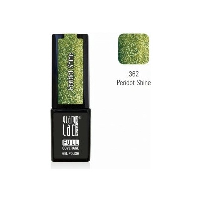 GlamLac Gel lak zelený 362 Peridot Shine 6 ml