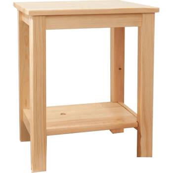 Нощно шкафче Fosil масив натурален