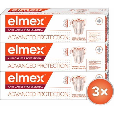 Elmex Anti Caries Professional 3 x 75 ml