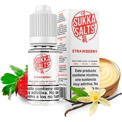 Sukka Salts Strawberry 10 ml 10 mg