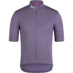 Rapha Мъжка фланелка с къс ръкав за колоездене Rapha Brevet Element Jersey Cycling jersey - Dusted Lilac / Black Reflective (056-3823-1112)