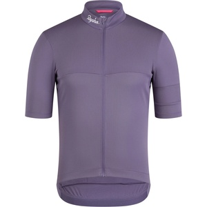 Rapha Мъжка фланелка с къс ръкав за колоездене Rapha Brevet Element Jersey Cycling jersey - Dusted Lilac / Black Reflective (056-3823-1112)