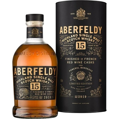 Aberfeldy 15y 43% 0,7 l (tuba)