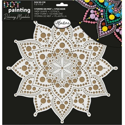 Aladine Sada na tečkování 30 cm Mandala 2