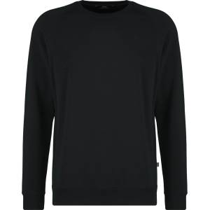 Stoic Мъжки вълнен пуловер Stoic MerinoTerry285 AlavaaraSt. Crew Pullover Merino jumper - Black (005-5607-0111)