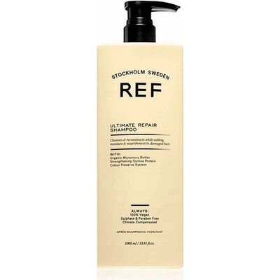 REF Ultimate Repair Regenerační šampon pro poškozené vlasy 1000 ml