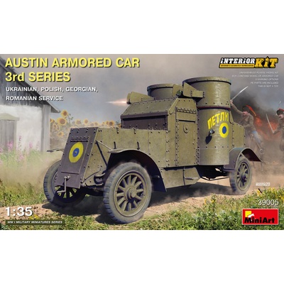 MiniArt Austin Armoured Car 3rd series 5x Camo 1:35