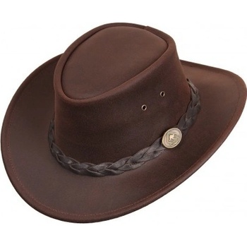 SCIPPIS Westernový klobouk Bushman kožený černý