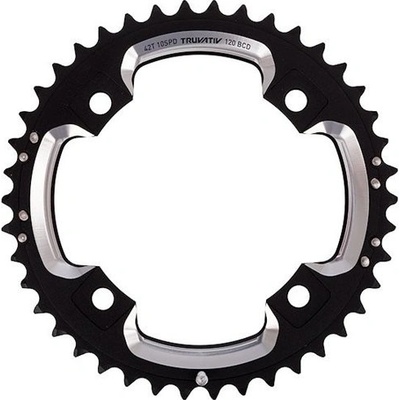 Prevodník SRAM MTB 39T S2 120 AL6 Blast Black S-Pin BB30 CNC 2x10