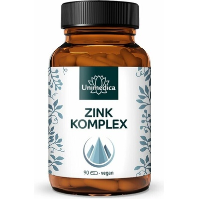 Unimedica Zinok komplex 25 mg 3 formy, 90 kapsúl