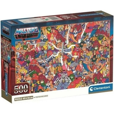 Clementoni Impossible Masters of The Universe. Compact 500 dielov