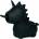 Ünihörn Wild Spirit Black