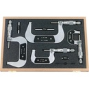 Helios Preisser 0800 513 sada třmenových mikrometrů 0 - 100 mm 0.01 mm DIN 863-1