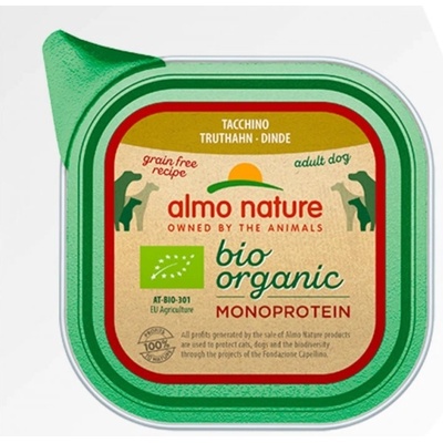 Almo Nature Bio Organic Single protein Adult Dog morka 150 g