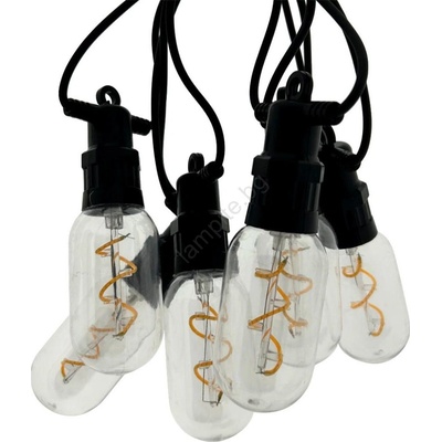 Baterie Centrum LED външна декоративна гирлянда 6xLED/0, 6W/230V 4, 5 m IP44 черна (BC0771)