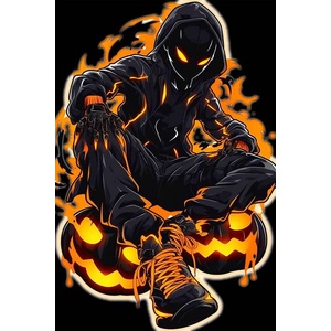 3spotstshirts Тениска helloween scull