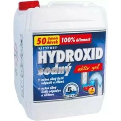 Kittfort Hydroxid sodný gel 5 l
