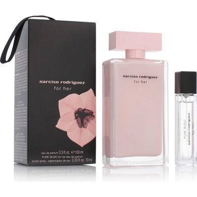 Narciso Rodriguez For Her EDP 100 ml + EDP Pure Musc 10 ml pre ženy darčeková sada