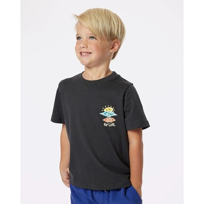 Rip Curl ICONS OF SHRED TEE BOY Washed Black