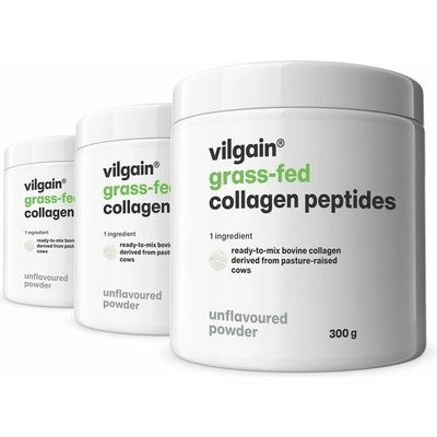Vilgain Grass-Fed Kolagenní peptidy Multipack 3 ks X 300 g