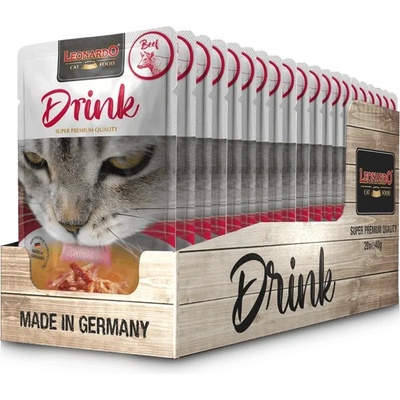 Leonardo drink kuřecí polévka s hovězím 20 x 40 g