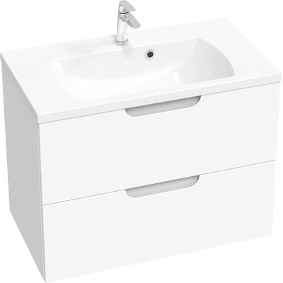 Koupelnová skříňka pod umyvadlo RAVAK Classic II bílá 80 x 58,5 x 45 cm X000001481