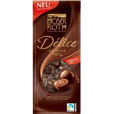 Moser Roth Délice Pralinky Hořká čokoláda 140 g