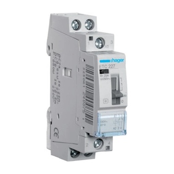 HAGER ETC227 1S+1R 25A