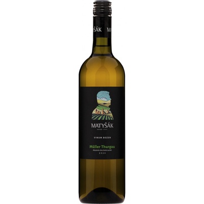 Matyšák VGB Müller Thurgau 2021 12,5% 0,75 l (čistá fľaša)