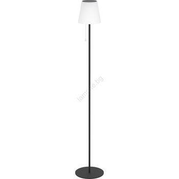 EGLO 901899-LED Соларна стояща лампа SCORDIANO LED/2, 3W/3, 7V 1800mAh IP44 черна (EG901899)
