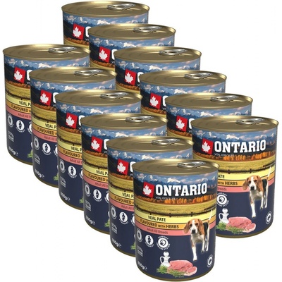Ontario Veal Pate Flavoured with Herbs 12 x 800 g