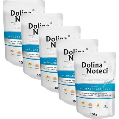 Dolina Noteci Premium Junior Small Breed Агнешки Стомаси 5 x 100 г