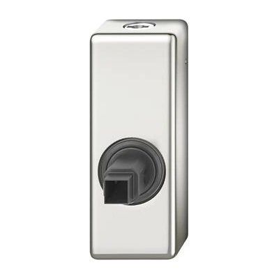 FSB adaptér okenní kliky rozeta hranatáuzamykatelnáhliník stříbrně eloxovaný