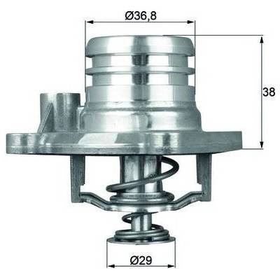 TERMOSTAT OPEL 92C AGILA
