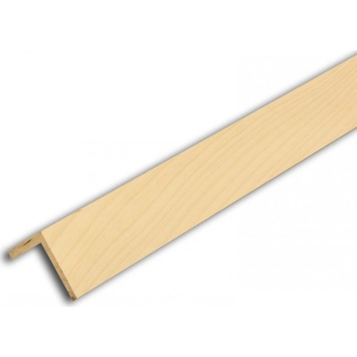Rohová lišta č.221 - 30 mm x 30 mm, 3 ostré hrany " L", smrková, ŠL3030A