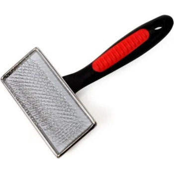 Camon Slicker brushes with steel pins XL - Четка за финно разресване на кучета, 11/7 см