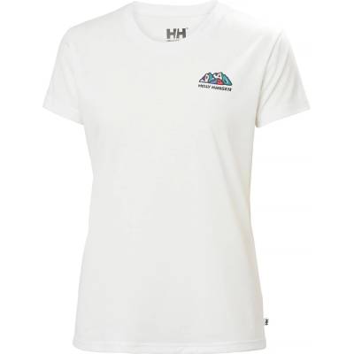 Helly Hansen Дамска тениска Helly Hansen Women's Skog Graphic Tee T-shirt - White (916-5628-0313)