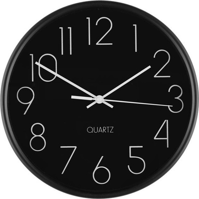 4LIVING Часовник за стена Hour - цвят черен - Ø 25 см (TB-4Living-628155)