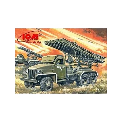 ICM Камион с реактивна система за залпов огън БМ 13-16n (435512)