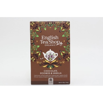 English Tea Shop čokoláda, rooibos a vanilka Mandala 20 sáčků