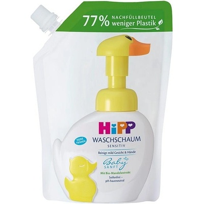 HiPP Babysanft Pena na umývanie Kačica, náhradná náplň 250 ml