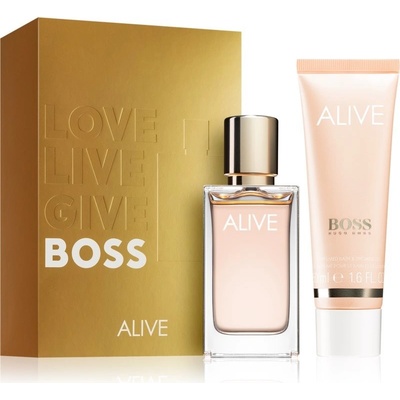 Hugo Boss Boss Alive EDP 30 ml + tělové mléko 50 ml dárková sada