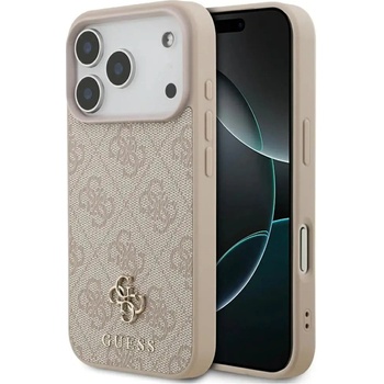 GUESS Калъф Guess 4G Small 4G and Classic MagSafe за iPhone 17 Pro - Розов