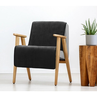 Takoy PREMIUM prehoz na kreslo SOFIA 70x160 cm z mäkkého a matného zamatu prešívaný do vzoru rybej kosti-HF-408363