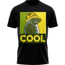MemeMerch tričko Cool Lily černá