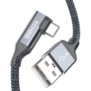  6 метра usb c 3.0 кабел akoada, с усилвател на сигнала