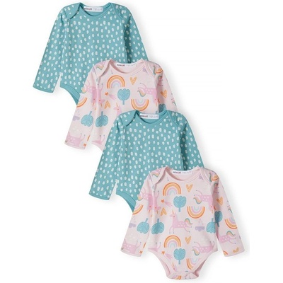 Detské body 4pack Minoti dievča
