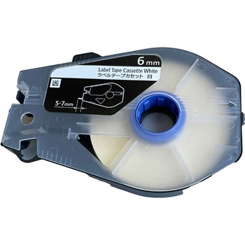 Canon TM-LTC6W, 6mm x 30m, Бял оригинална лента (TM-LTC6W)