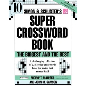 Simon & Schuster Super Crossword Book #10 (1998)