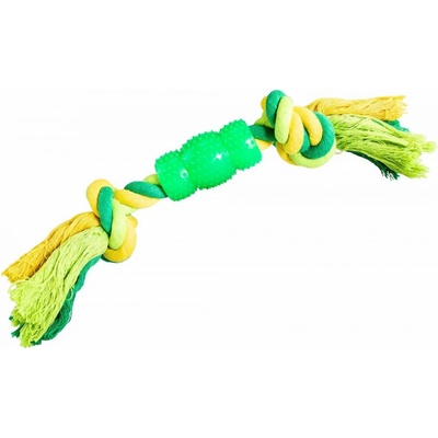 HipHop Dog Uzel s chráničem bavlněný 2 knoty 30 cm